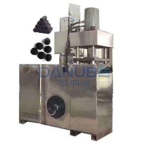 Machine commerciale de fabrication de briquettes de charbon de biomasse, de sciure de bois et de marc d'olive pour chicha - Product Image 1