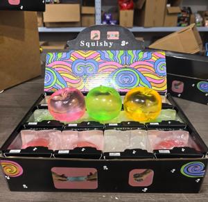 En stock: Juguete Squishy de 8.5CM con forma de Dumpling al vapor, Caja Sorpresa con Purpurina, Bolas Antiestrés Coloridas, Sensorial Fidget para Apretar, Juguete TPR Taba - Product Image 6