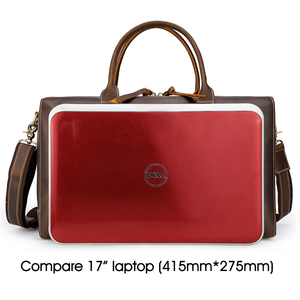 Sac de voyage week-end en cuir véritable artisanal rétro marron pour homme TIDING DropShipping avec fermeture à glissière, taille cabine - Product Image 6
