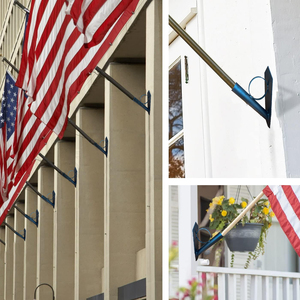 Heavy Duty <span class=keywords><strong>Flagpole</strong></span> Stand Outdoor Wall Mount <span class=keywords><strong>Flagpole</strong></span> House Bandeira Residencial Para Comercial Bandeira Pólo