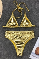 Custom Woman Sexy Xx Bikini Girl Traje de baño de dos piezas Sexy Recycle Beachwear