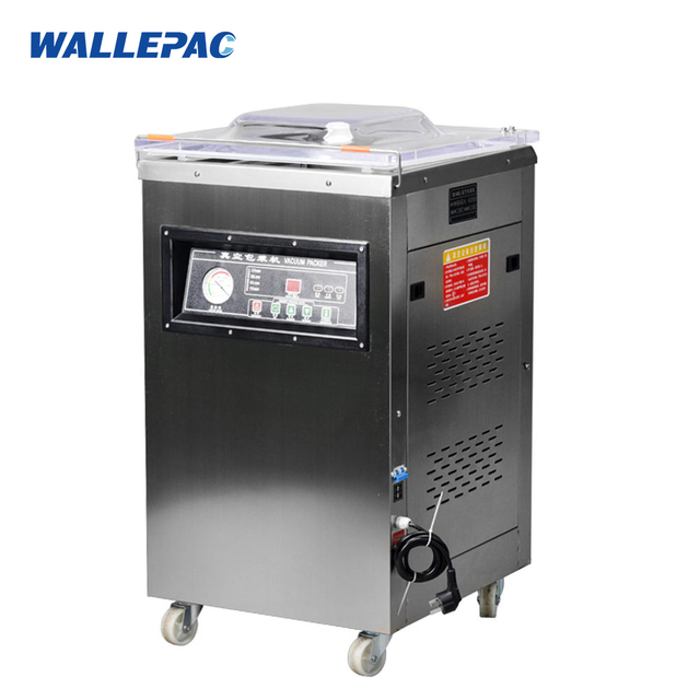wallepac Commercial Food Chamber Vacuum Sealer 260W Vacuum Packing Sealing Machine 400*100mm Sealing Length for Home Kitchen