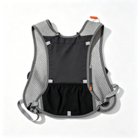 Gilet lesté avec bande réfléchissante pour l'entraînement, la musculation, la course à pied, le fitness, le développement musculaire, sac à dos pour ordinateur