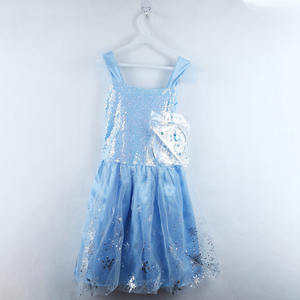 Disfraz <span class=keywords><strong>de</strong></span> Princesa Elsa <span class=keywords><strong>de</strong></span> Frozen para Niñas, Falda Azul con Copos <span class=keywords><strong>de</strong></span> Nieve, Aurora, Disfraz <span class=keywords><strong>de</strong></span> Princesa para Niños, TV y Cine, Halloween, Fiesta, Juego <span class=keywords><strong>de</strong></span> Roles, Carnaval - Product Image 1