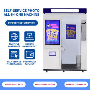 Station de prise de <span class=keywords><strong>photos</strong></span> d'identité et de passeport en libre-service JLJ, borne photo numérique, borne de vente automatique, kiosque photo, Guangdong - Product Image 3