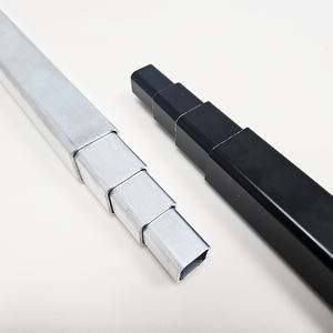 Vendita calda profilo in alluminio 3/4 rotondo in alluminio profilo estrusione tenda in pelle - Product Image 6