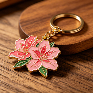 Tailored Soft Enamel Zinc Alloy Keyrings with Swivel Clasp for Charity Fundraisers - Product Image 3