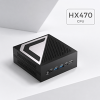 Mini PC AMD AI9 HX370/HX470 32G 64G DDR5 1TB 2TB SSD 2.5G LAN DP Gaming Gamer PC Win11 Linux