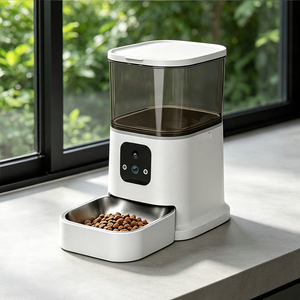 Smart Feeder Pet Distributor Automatico Automatic Pet Feeder Wifi Large Capacity Storage Pet Automatic Feeder - Product Image 1