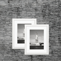 Cadre photo en bois MDF fait main, design moderne et épuré, écologique, formats A4, A5, A3, A2, vente en gros