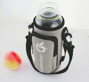 Sac bandoulière isotherme pour bouteille d'eau 25/32/40/64oz avec sangle et poches pour la randonnée, le camping et la salle de sport - Product Image 5