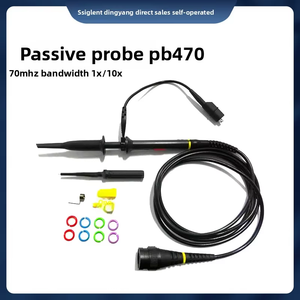 Oscilloscope à sonde passive universelle Siglent PP510, matériau ABS, 1x10x500m, instrument de mesure électronique, puissance 1W, garantie 1 an - Product Image 4