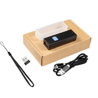 Lecteur de codes à barres CCD de poche M2C Mini 1D 2D QR Code M2D Blue Tooth Scanner de codes à barres sans fil pour PDF417 Express logistique
