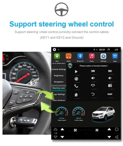 Reproductor de DVD para Coche Estilo Tesla con Pantalla Vertical <span class=keywords><strong>2</strong></span> <span class=keywords><strong>Din</strong></span> y Navegación GPS Android para <span class=keywords><strong>Ford</strong></span> FIESTA 2009-2016 - Product Image 5