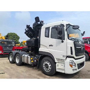 รถหัวลากดงเฟิง 6x4 สำหรับงานหนัก พร้อมเครน GSQZ330 เครนติดรถบรรทุก 16 ตัน - Product Image 2