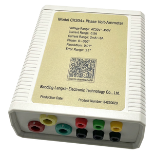Analizador de Fases de Energía Trifásico LCT-CX304+ con Diagnóstico de Cableado y Verificación In Situ, 1 Año de Garantía - Product Image 6
