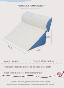 Cama <span class=keywords><strong>de</strong></span> <span class=keywords><strong>cuña</strong></span> ortopédica <span class=keywords><strong>de</strong></span> espuma viscoelástica, posicionador <span class=keywords><strong>de</strong></span> postura <span class=keywords><strong>de</strong></span> pierna, cojín <span class=keywords><strong>de</strong></span> elevación <span class=keywords><strong>de</strong></span> apoyo <span class=keywords><strong>para</strong></span> dormir - Product Image 2