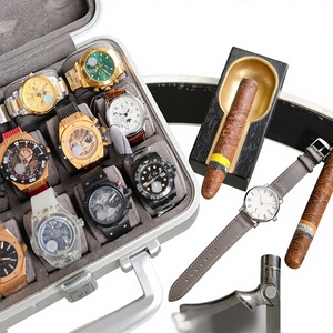 Ensemble de montres mécaniques automatiques multi-styles pour hommes avec divers matériaux de boîtier, bracelets et fonctionnalités variées pour le quotidien - Product Image 1