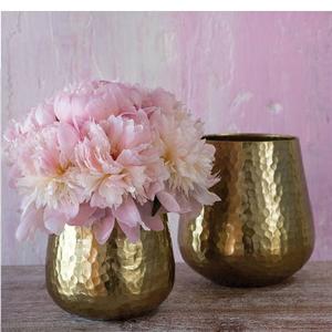 Jardinière de sol de style antique accessoires d'extérieur finition brillante jardinière en métal balcon décoration de jardin - Product Image 1