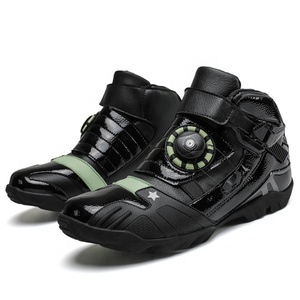 Zapatos deportivos de alta calidad, <span class=keywords><strong>botas</strong></span> de carreras de bicicletas con cierre de hebilla, zapatos para montar en motocicleta, zapatos de protección para deportes al aire libre para <span class=keywords><strong>Motocross</strong></span> - Product Image 1