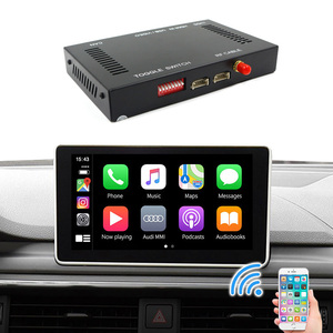 Caja Inteligente Inalámbrica Kanor Multimedia con Carplay y Android Auto para <span class=keywords><strong>Audi</strong></span> A6 A7 A8 B9 Q3 Q5 Q7, Interfaz MMI Carplay - Product Image 2