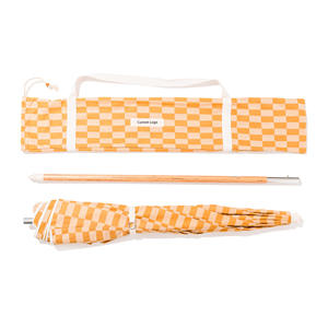 Sombrilla de Playa y Jardín de Lujo con Borde Festoneado de Lona UV 50+ de 6 Pies, Estilo Boho, Nueva Llegada <span class=keywords><strong>2026</strong></span> - Product Image 6