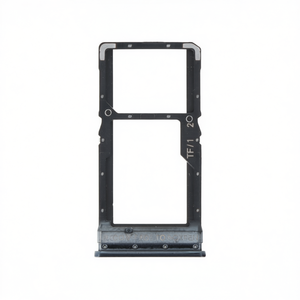 Vassoio porta SIM Dual Cut per Poco X3 Pro, colore nero, ricambio per riparazione telefono - Product Image 2