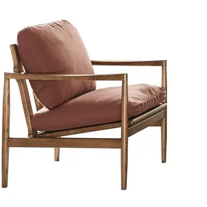 שרפרף בר שרפרף חבל ארוג כיסא בר מעץ טיק בסגנון מודרני ריהוט חוץ ופנימי שרפרף דלפק