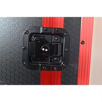 Boîtier d'amplificateur de puissance professionnel Portable 3 portes DJ Flight Case