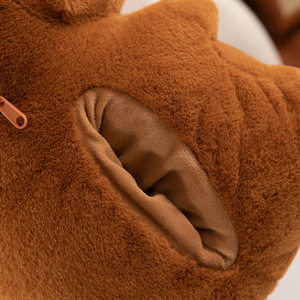 Almohada Calentadora <span class=keywords><strong>de</strong></span> Manos Kapibala, Calentador <span class=keywords><strong>de</strong></span> Pies <span class=keywords><strong>de</strong></span> Peluche con Forma <span class=keywords><strong>de</strong></span> Capibara, Bolsa <span class=keywords><strong>de</strong></span> <span class=keywords><strong>Agua</strong></span> Caliente con Cremallera, Juguete <span class=keywords><strong>de</strong></span> Peluche, Regalo Creativo - Product Image 4