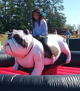 Desafíos mecánicos inflables Bull Dog Máquina inflable para montar toros Rodeo PLUS Bulldog Rides - Product Image 4