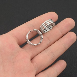 2026 Temperament Minimalist Innovative Design Silver Plated Geometric <b>Ring</b> Women's <b>Adjustable</b> <b>Rings</b> Wholesale Jewelry Trendy - Product Image 1