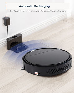 Barredora robótica automática para el hogar, aplicación recargable, Robot aspirador de suelo, WIFI inteligente, limpieza de casa, fregado - Product Image 3