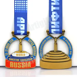 Zhongshan Artiigfts Manufacturer Custom Diecast Running Medallion Finish Metal Race Award Trophies And Medals Sports