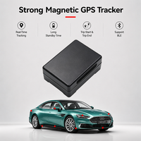 Rastreador GPS 4G Cat M NB para Activos, Magnético, Impermeable, Compacto, con Alarma de Caída, Geocerca y Localización