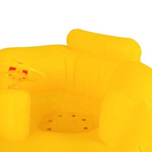 Silla <span class=keywords><strong>de</strong></span> Bebé Plegable Portátil Moderna, Silla <span class=keywords><strong>de</strong></span> PVC Ecológica Inflable e Impermeable <span class=keywords><strong>para</strong></span> Baño, Sala <span class=keywords><strong>de</strong></span> Estar y Uso en Exteriores - Product Image 2