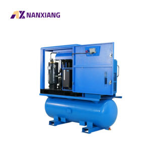 Compresseurs industriels intégrés Nanxiang 7,5 kW 11 kW 15 kW 22 kW 30 kW <span class=keywords><strong>Compresseur</strong></span> d'air rotatif à vis 4-en-1 avec sécheur et réservoir d'air - Product Image 5