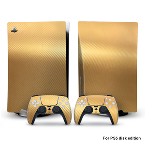 Autocollant en fibre de carbone Data Frog pour la console de manette PS5, peau pour Playstation 5 - Product Image 4