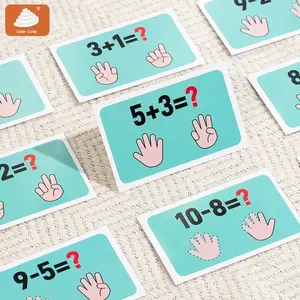 Juguetes Montessori Nuevos, Reloj <span class=keywords><strong>de</strong></span> Madera Educativo, Juguetes Educativos <span class=keywords><strong>para</strong></span> Contar con los Dedos, Material Didáctico <span class=keywords><strong>de</strong></span> Matemáticas, Juguete <span class=keywords><strong>de</strong></span> Aprendizaje <span class=keywords><strong>de</strong></span> Matemáticas - Product Image 4