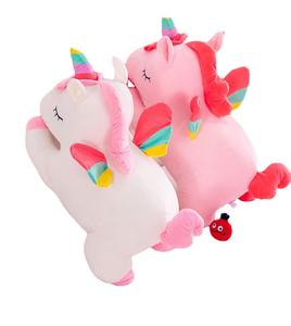 Boneka Unicorn Malaikat Kreatif Tiktok, Boneka Kuda Pelangi Lucu, Bantal Lembut, Boneka Kain Panjang, Grosir - Product Image 5