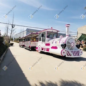 Treno elettrico senza tracce-veicolo turistico attraente per parchi, resort e attrazioni turistiche - Product Image 3