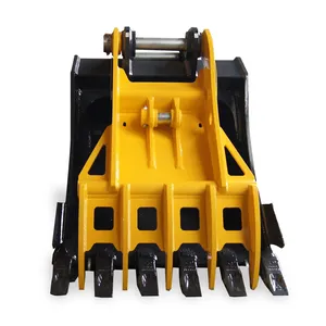 Hydraulic thumb grab bucket for excavator OEM Small Excavator Hydraulic Non-rotating Rock Thumb Grab Bucket