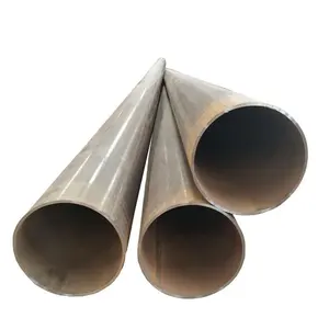 10 pollici ASTM A106 A36 A53 1.0033 BS 1387 Q235 Sch40 Ms ERW tubo d'acciaio cavo con prezzo di fabbrica