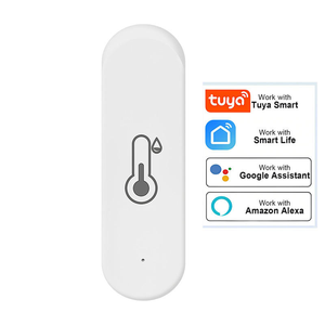Higrómetro Inteligente WIFI Tuya, Sensor de Temperatura, Detector, Compatible con Alexa y <span class=keywords><strong>Google</strong></span> Home, Diseño de Barra, Funciona con Batería, para Hoteles, <span class=keywords><strong>PC</strong></span>, TH01 - Product Image 1