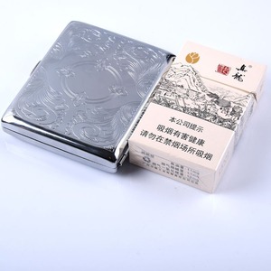 Étui à cigarettes <span class=keywords><strong>automatique</strong></span> créatif et personnalisé en métal, vente en gros directe d'usine, tendance - Product Image 4