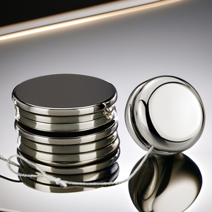 最高品質のパーソナライズされた金属ヨーヨーおもちゃクラシックプロフェッショナルシルバー弾むヨーヨーボールキッズギフト用 - Product Image 3