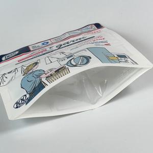 Tùy chỉnh OEM trẻ em bằng chứng Zip khóa xách tay giặt Refill giặt chất tẩy rửa túi/chất tẩy rửa bao bì nhựa trung tâm kín túi - Product Image 3