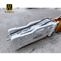 Casse-roche hydraulique haute résistance HB20G pour excavatrices de 18 à 21 tonnes avec marteaux de démolition fiables et sécurisés pour la démolition