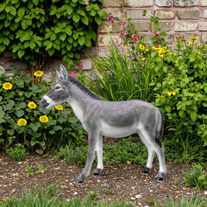 Personalizzabile in resina moderna asino scultura grande arte all'aperto pezzo per il <span class=keywords><strong>giardino</strong></span> o prato statua decorativa in spazi pubblici - Product Image 2