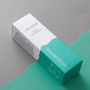 Aangepaste Cosmetische Huidverzorging Papieren Doos Verpakking Opvouwbare Witte Kartonnen Papieren Dozen - Product Image 3